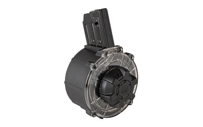 Charles Daly Drum Magazine, 12 Gauge, 20 Rounds, Fits All Charles Daly Magazine Fed Shotguns: N4S, AR-12S, & Mag Fed Honcho, Black