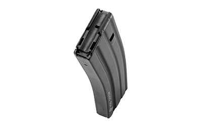 DURAMAG Magazine, DuraMag SS, 458 SOCOM, 10 Rounds, Fits AR-15 Rifles, Stainless Steel, Black Anti-Tilt AGF Follower, Black