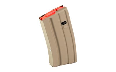 Global Ordnance Magazine, 5.56 NATO/223 Remington, 10 Rounds, 20 Round Body, Flat Dark Earth