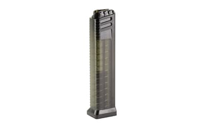 Grand Power Magazine, Stribog, 10MM, 10 Rounds, Fits SP10A3, Translucent Clear