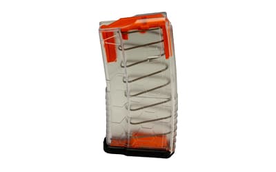 HEXMAG Magazine, Series 2 Shorty, 223 Remington/5.56 NATO, 20 Rounds, Fits AR Rifles, Translucent Clear