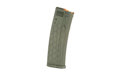 HEXMAG Magazine, Series 2, 223 Remington/5.56 NATO, 30 Rounds, Fits AR Rifles, Polymer, Olive Drab Green