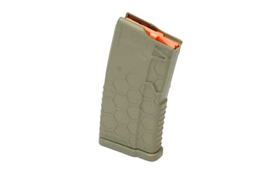 HEXMAG Magazine, 223 Remington/5.56 NATO, 10 Rounds, Fits AR Pattern Rifles, Polymer, Flat Dark Earth