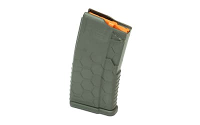 HEXMAG Magazine, Shorty, 223 Remington/5.56 NATO, 20 Rounds, Fits AR-15 Olive Drab Green