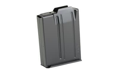 MDT Magazine, 308 Winchester/6.5 Creedmoor, 10 Rounds, Black, Fits Short Action AICS Pattern, Comes Without Binder Plate