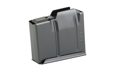 MDT Magazine, 308 Winchester/6.5 Creedmoor, 5 Rounds, Black, Fits Short Action AICS Pattern, Comes Without Binder Plate