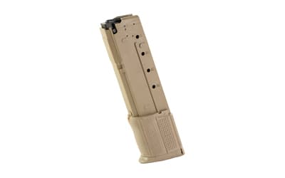 ProMag Industries Magazine, 5.7X28MM, 30 Rounds, Fits FN Five-seveN USG 5.7x28mm pistol, Polymer Construction, Flat Dark Earth