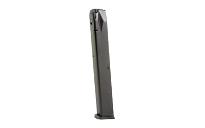 ProMag Industries Magazine, 9MM, 32 Rounds, Fits Taurus TH9, Steel Construction, Blued Finish, Black