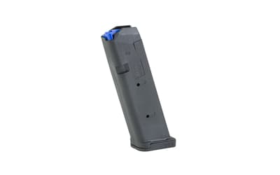 Leapers, Inc. - UTG Pistol Magazine, 9MM, 17 Rounds, Fits GLOCK 17, Polymer Construction, Matte Finish, Black