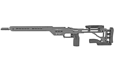 MasterPiece Arms MPA BA Hybrid Chassis, Tungsten, Fits Remington 700 Short Action