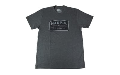 Magpul Industries Go Bang Parts Patch, T-Shirt, Large, Cotton Polyester Blend, Charcoal