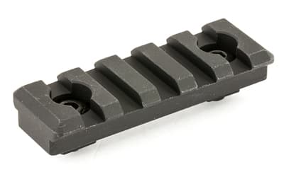 Midwest Industries M-LOK 1913 Milspec Rail Section, 5 Slot, M-LOK compatible, Black
