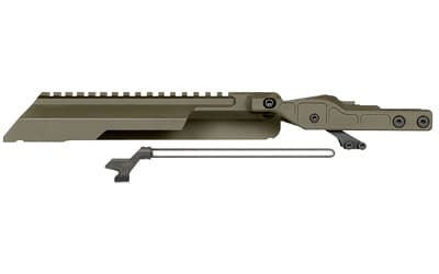 Midwest Industries Alpha AK Railed Top Cover/Dust Cover, Fits Most AKM Pattern Rifles with Midwest Industries ALPHA Series Handguards