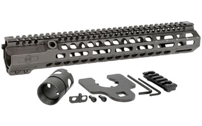 Midwest Industries Combat Rail HD, Fits AR Rifles, 13.5", M-LOK, Black