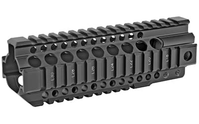 Midwest Industries Combat Rail T-Series, Free Float Handguard, 7.25" Length, Quad Rail, Includes Barrel Nut and Wrench, Fits AR-15 Rifles