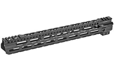 Midwest Industries Ultra Lightweight M-LOK Handguard, Fits AR-15 Rifles, 15" Free Float Handguard, Wrench and Titanium Hardware Included