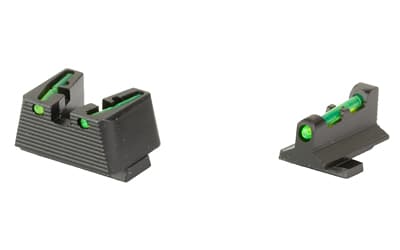 Hi-Viz Co-Witness, Fits Sig P320/P365, Green/Red/White Front Lite Pipes with Green/Red/Black Rear