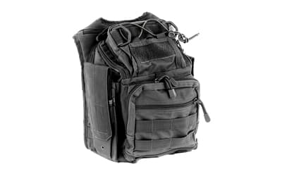 NcSTAR First Responder Utility Bag, Nylon, Gray, MOLLE / PALS Webbing, Rear Concealed Carry Pocket, Shoulder Strap