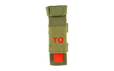 NcSTAR Tourniquet & Trauma Shear Pouch, Green, MOLLE Straps for Attachment, Fits Most Tourniquet and Trauma Shears