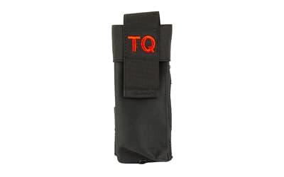 NcSTAR Molle Tourniquet with Elastic Flap, Black, MOLLE Straps for Attachment, Fits Most Tourniquets