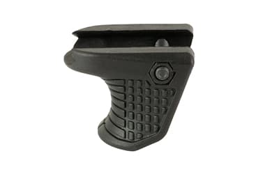 NcSTAR 1913 Tactical Hand Stop, Short, Built in QD Mount, Compatible with 1913 Picatinny Rails, Matte Finish, Black