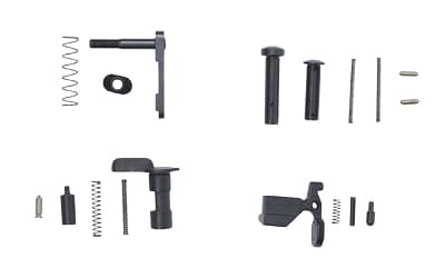 Noveske AR-15 Lower Parts Kit, Black, Without Grip/Fire Control Group