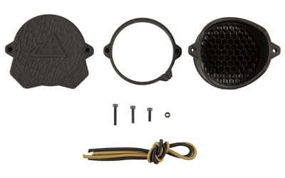 One Hundred Concepts ScopeCap Pro, Lens Cover, Fits 53MM Scope Lenses, Matte Finish, Black, Flip-up Cover, Includes Kill Flash and ShockCollar