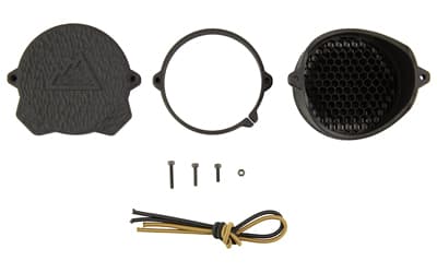 One Hundred Concepts ScopeCap Pro, Lens Cover, Fits 65MM Scope Lenses, Matte Finish, Black, Flip-up Cover, Includes Kill Flash and ShockCollar