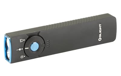 Olight Arkfeld Pro, Rechargeable Handheld EDC Flashlight, 900 mW UV Light, Green Laser, 1,300 Lumens, Black