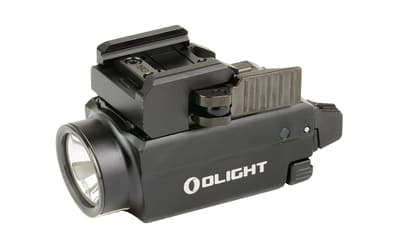 Olight Baldr S, Rechargeable Weapon Mounted Light with Laser, Slide Rail Mount, Fits Picatinny, Green Laser, 800 Lumens, Black