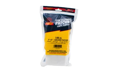 Otis Technology 3" Square Cleaning Patch, 100 Pack