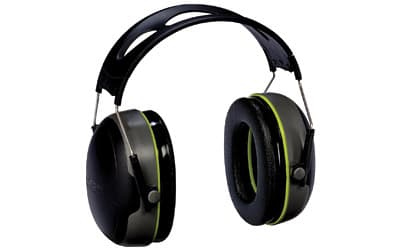 3M/Peltor Bullseye, Earmuff, Black, NRR 27, Folding