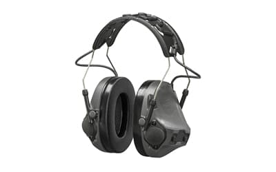 3M/Peltor ComTac VIII, Hearing Defender, Electronic Earmuff, Matte Finish, Gray, Does Not Include Lead