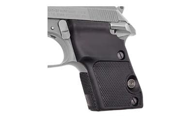 Pearce Grip Grip, Rubber Wrap-Around, Fits Beretta 21A/3032 Including Frames With an Extended Safety, Black