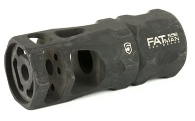 Phase 5 Weapon Systems FATman Hex Brake, 1/2X28, Parkerized Finish, 223 Remington/5.56 NATO