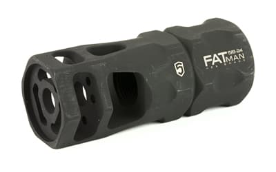 Phase 5 Weapon Systems FATman Hex Brake, 5/8X24, Parkerized Finish, 308 Winchester/7.62 NATO/300BLK