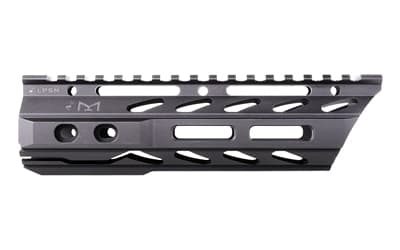 Phase 5 Weapon Systems Lo-Pro Slope Nose Free Float MLOK Rail, 7.5", Black Finish, Steel Barrel Nut and Mounting Hardware Included