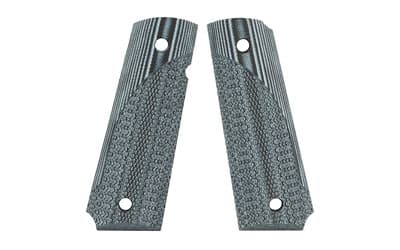 Pachmayr G10 Material, Fits Full Size 1911, Gray/Black