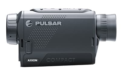 Pulsar Axion XQ19 Compact, Thermal Imaging Monocular, 1.5-6X Magnification, 19mm Objective, Matte Finish, Black