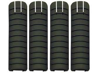 ProMag Industries ProMag, Rail Cover, Fits Picatinny, 4 Pack