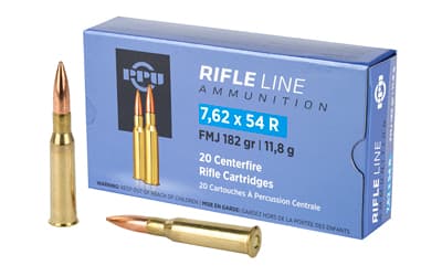 Prvi Partizan Rifle, 7.62X54R, 182 Grain, Full Metal Jacket, 20 Round Box