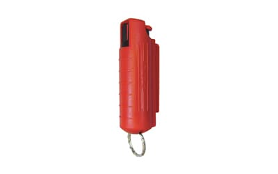PS Products Blue Heat, Pepper Spray, .5oz, Aerosol Can, Includes Red Hard Case and Keychain