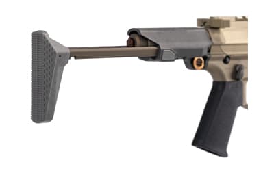 Q Honey Badger Stock Assembly, Fits Honey Badger Receiver, Gray