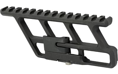 RS Regulate Full Length Lower, Modular Side Mount, Fits AKM Type Rifles, Matte Finish, Black, Not Compatible with Folding Stocks
