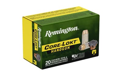 Remington Core-Lokt, 45 Colt, 237 Grain, Jacketed Hollow Point, 20 Round Box
