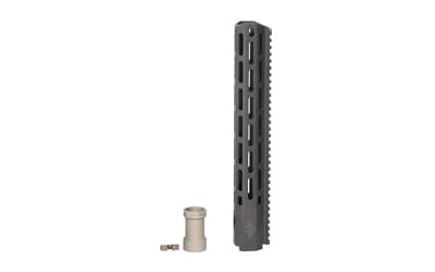 Reptilia Handguard, M-LOK, 15", Anodized Finish, Black, Fits AR15 Rifles