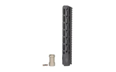 Reptilia Handguard, M-LOK, 13", Anodized Finish, Black, Fits AR15 Rifles