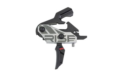 Rise Armament Blitz G2 Trigger, Flat Blade, Fits AR Style Rifles, Black
