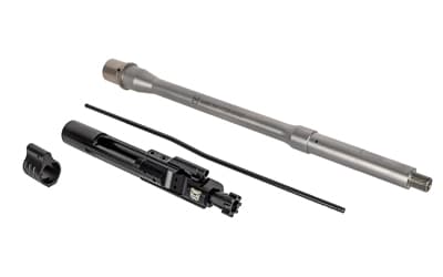 Rosco Manufacturing Sauce Pack, Purebred Barrel, Upper Parts Kit, 223 Wylde, 16" Threaded Barrel, 1/2X28 Thread Pitch, Fits AR15