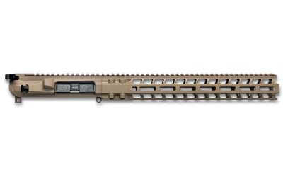 Radian Weapons Upper/Handguard Set, Cerakote Finish, Flat Dark Earth, Fits AR-15, Includes 14" MLOK Handguard, Radian Raptor-SD Charging Handle
